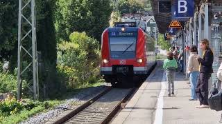 S6DB Werdenfelsbahn Züge in Starnberg 2024 [upl. by Sew]