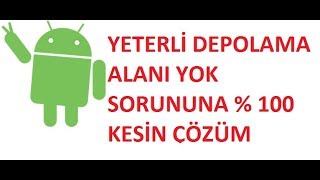 Android Telefon Temizleme Hafıza Arttırma Rootsuz Kesin Çözüm [upl. by Vernen]