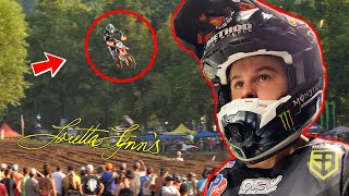 DEEGAN DOMINATES FIRST MOTO AT LORETTA LYNNS 2021 [upl. by Anerhs346]