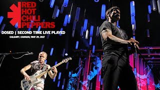 Red Hot Chili Peppers  Dosed Second Time Live Calgary Canada 2017 Soundboard HD SUB [upl. by Eatnwahs]