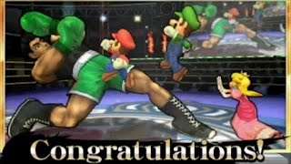 Super Smash Bros 4 3DS  Newcomers Classic Mode  Little Mac [upl. by Avaria]