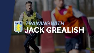 Training with Jack Grealish [upl. by Oicam704]