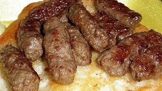 Kafanski cevapirestoranski receptTavern cevapi  restaurant recipe [upl. by Adnhoj]