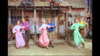 Barn Raising Dance 7 Brides for 7 Brothers  MGM Studio Orchestra HD [upl. by Aracahs731]