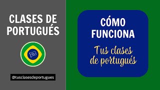 Cómo funciona Tus Clases de Portugués  Curso gratis de portugués [upl. by Matless]