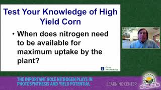 The Important Role Nitrogen Plays in Photosynthesis and Yield Potential [upl. by Auroora]