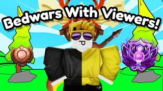 Bedwars With Viewers 🔴KIT GIVAWAY AT 600 SUBS 🔴 [upl. by Enar556]