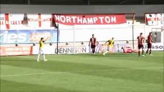 A brilliant finish from on loan Sheffield United striker Dominic CalvertLewin [upl. by Nauwaj]