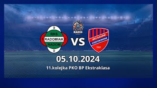 PKO BP Ekstraklasa  Radomiak Radom  Raków Częstochowa [upl. by Ecienal]