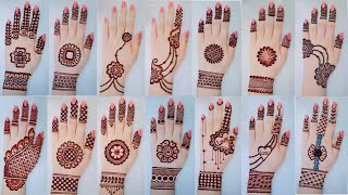 Top 50 mehndi designs for EidNew gol tikki amp tricks mehandi designs backhandArabic henna mehndi [upl. by Merril849]