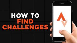 How To Find Challenges in Strava App Quick Tutorial [upl. by Alita]