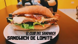 El Sándwich De Lomito Que Todos Deben Comer  El Club Del Sándwich [upl. by Zurkow421]