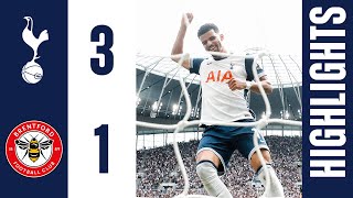 TOTTENHAM HOTSPUR 31 BRENTFORD  PREMIER LEAGUE HIGHLIGHTS  SOLANKE SCORES FIRST SPURS GOAL [upl. by Lelah266]