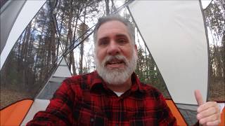 Ozark Trail 1 Person Backpacking Tent [upl. by Zebada39]