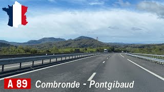 France F A89 Combronde  Pontgibaud Puy de Dôme [upl. by Aelc]