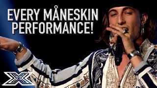 EVERY Måneskin Performance From X Factor Italy  X Factor Global [upl. by Komarek]