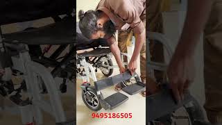 ESLEH POWER MOTOR WHEELCHAIR BOOK NOW 9495186505 wheelchairlifestyle lightweightwheelchair [upl. by Yadsnil]