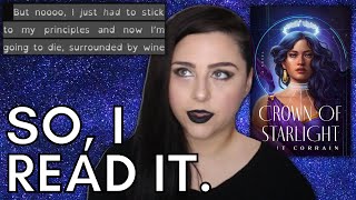 I read CAIT CORRAINS book  Crown of Starlight REVIEW [upl. by Audie]