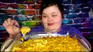 MUKBANG  Homemade Tuna Noodle Casserole [upl. by Willmert]