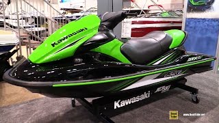 2016 Kawasaki STX 15F Jet Ski  Walkaround  2016 Toronto Boat Show [upl. by Ran]