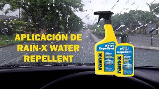 APLICACIÓN DE REPELENTE RAINX WATER REPELLENTE [upl. by Bain801]