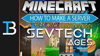 How To Make A SevTech Ages Server Play SevTech Ages w Your Friends [upl. by Etram]