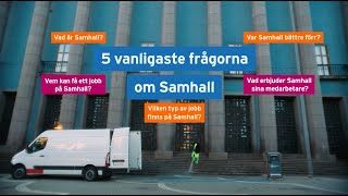 Fem vanligaste frågorna om Samhall [upl. by Elleirb317]