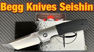 Begg Knives Seishin  Kirby Lambert  JVO collaboration [upl. by Efar]