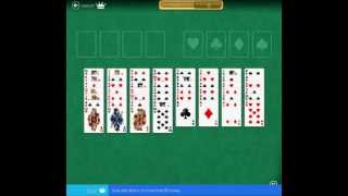 Star Club\Classic\FreeCell Hard  Solve the deck in no more than 89 moves [upl. by Ecirtael]