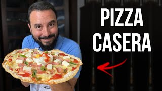 ¡Cómo hacer una Pizza Casera Rápida y Fácil  Receta Sorprendente  Tulio Recomienda [upl. by Corley]