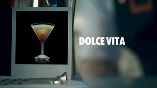 DOLCE VITA DRINK RECIPE  HOW TO MIX [upl. by Gilemette]