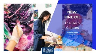 The Hero Colours of the new Lefranc Bourgeois Fine Oil with Alice Faloretti [upl. by Oakman]