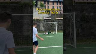 La verità su Croazia  Italia 🇮🇹 calcio euro2024 italia [upl. by Adnirual]