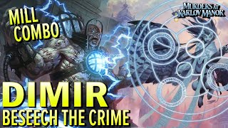 NEW Dimir Combo Mill  Karlov Manor Standard  Ranked BO1 [upl. by Swanhilda751]