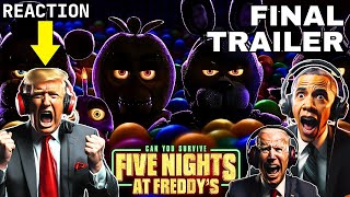 US Presidents Play Five Nights at Freddys Sister Location FNAF SL Part 2 [upl. by Sucy981]