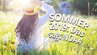 Wetter im Sommer 2019 So interpretiert Kai Zorn die NOAALangfristprognose [upl. by Yi]