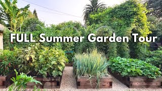 FULL Summer Garden Tour My First Ever [upl. by Liscomb713]