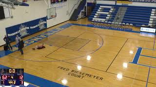 Boonville High School vs Eugene High School Womens Varsity Basketball [upl. by Gay]