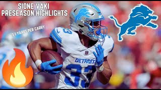 Sione Vaki FULL Preseason Highlights🔥 NFL Preseason 2024 [upl. by Irem]