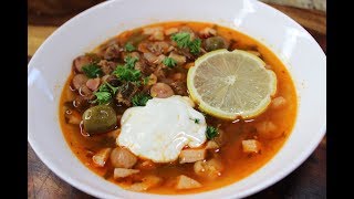 SolyankaRussian Sour Soup with Mixed Meat [upl. by Marion401]