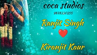 Live  Ranjit Singh Wedding Kiranjit Kaur  Coca Studios  9878330255 [upl. by Nyer]