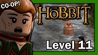 LEGO The Hobbit  Level 11 quotBarrels Out of Bondquot  COOP Playthrough [upl. by Ahsiaa]