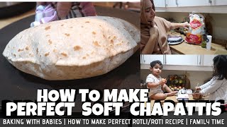 PERFECT CHAPATTI RECIPE  HOW TO  VLOG  SafsLife [upl. by Bollinger626]