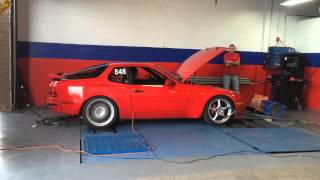 Porsche 944 Turbo LS1 Swap Dyno Run [upl. by Leiad]