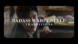 badass warpy style transitions tutorial  part 1 after effects tutorial [upl. by Ingelbert]