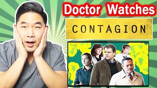 Real Doctor Reacts to CONTAGION 2011  COVID19 PREDICTION [upl. by Ailee147]