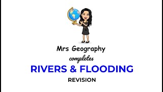 Rivers and flooding GCSE REVISION SUMMARY [upl. by Llerret827]