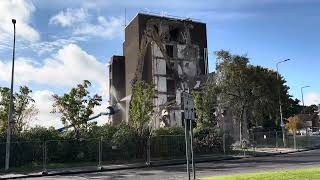 Demolition Fife House Glenrothes 2024 [upl. by Iharas943]