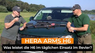 LangzeitTest all4hunterscom mit der Hera H6 im Kaliber 223 und Zielfernrohr DDoptics 2516x42 [upl. by Rebme]