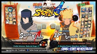 Naruto Shippuden Ultimate Ninja Storm 4  LISTA de TODOS OS PERSONAGENS  ALL CHARACTERS 1444p [upl. by Nehepts]